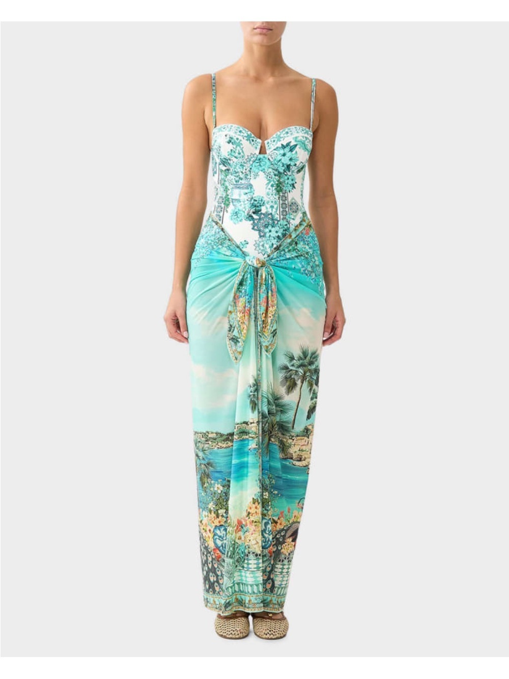 Camilla Balearic Bebe Multiwear Long Sarong Coverup